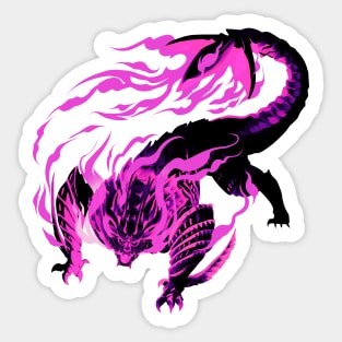 Magenta Magnamalo Sticker